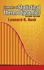 Elements of Statistical Thermodynamics