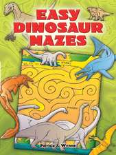 Easy Dinosaur Mazes