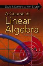 A Course in Linear Algebra