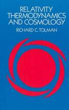 Relativity, Thermodynamics and Cosmology