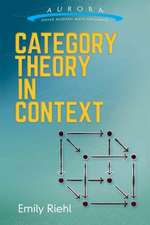 Riehl, E: Category Theory in Context