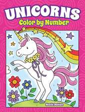 UNICORNS COLOR BY NUMBER