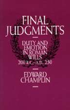 Final Judgments