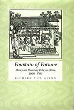 Fountain of Fortune – Money & Monetry Policy in China, 1000 – 1700