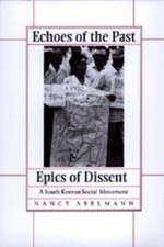 Echoes of the Past, Epics of Dissent – a South Korean Social Movement (Paper)