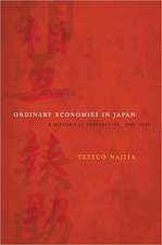 Ordinary Economies in Japan – A Historical Perspective, 1750–1950