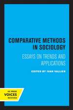 Comparative Methods in Sociology – Essays on Trends and Applications