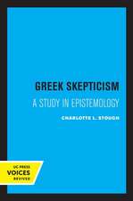 Greek Skepticism – A Study in Epistemology