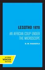 Lesotho 1970 – An African Coup under the Microscope