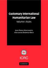 Customary International Humanitarian Law: Volume 1, Rules