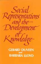 Social Representations and the Development of Knowledge