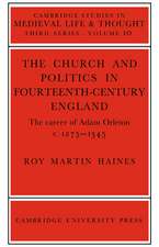 Church/Politcs:Adam Orleton