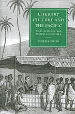 Literary Culture and the Pacific: Nineteenth-Century Textual Encounters