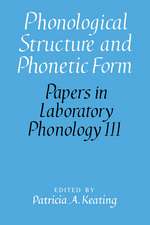 Phonological Structure and Phonetic Form