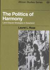 The Politics of Harmony: Land Dispute Strategies in Swaziland