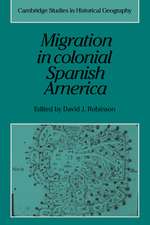 Migration in Colonial Spanish America