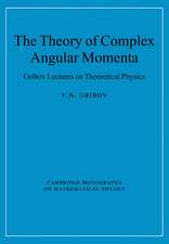 The Theory of Complex Angular Momenta: Gribov Lectures on Theoretical Physics