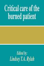 Critical Care of the Burned Patient