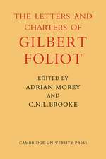 Gilbert Foliot and His Letters