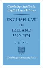 English Law in Ireland 1290–1324