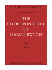 The Correspondence of Isaac Newton