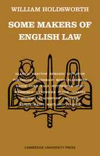 Some Makers of English Law