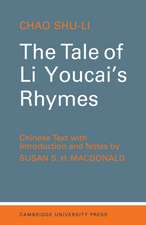 The Tale of Li-Youcai's Rhymes