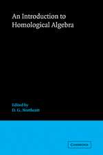 An Introduction to Homological Algebra