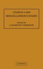 Miscellaneous Essays