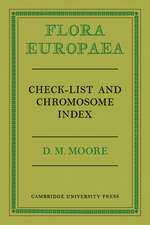 Flora Europaea Check-List and Chromosome Index