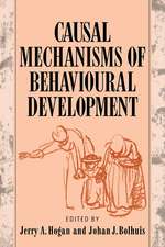 Causal Mechanisms of Behavioural Development