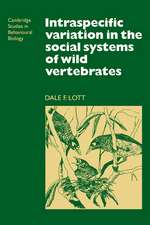 Intraspecific Variation in the Social Systems of Wild Vertebrates