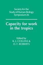 Capacity for Work in the Tropics