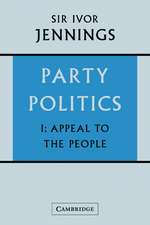 Party Politics: Volume 1, Appeal to the People