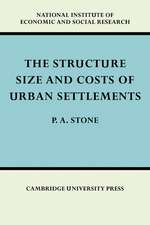 The Structure, Size and Costs of Urban Settlements