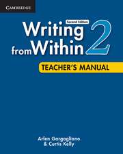 Writing from Within Level 2 Teacher's Manual