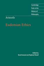 Aristotle: Eudemian Ethics