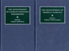 Comparative Studies in the Development of the Law of Torts in Europe 6 Volume Set