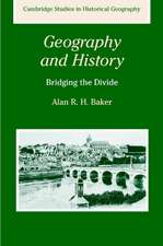 Geography and History: Bridging the Divide