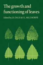 The Growth and Functioning of Leaves: Proceedings of a Symposium Held Prior to the Thirteenth International Botanical Congress at the University of Sydney 18–20 August 1981