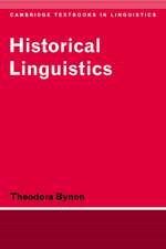 Historical Linguistics