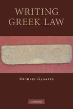 Writing Greek Law