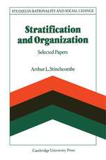 Stratification and Organization: Selected Papers