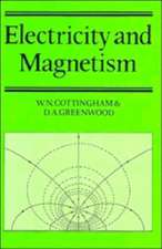 Electricity and Magnetism