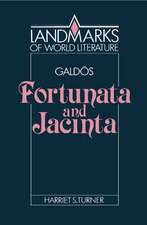 Galdós: Fortunata and Jacinta