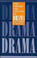 The Theory and Analysis of Drama