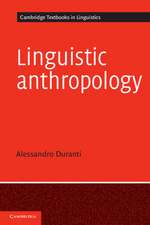 Linguistic Anthropology