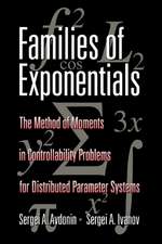 Families of Exponentials: The Method of Moments in Controllability Problems for Distributed Parameter Systems