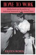 Home to Work: Motherhood and the Politics of Industrial Homework in the United States