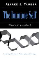 The Immune Self: Theory or Metaphor?